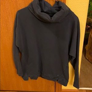 Black Diamond Cowl Neck Sweatshirt